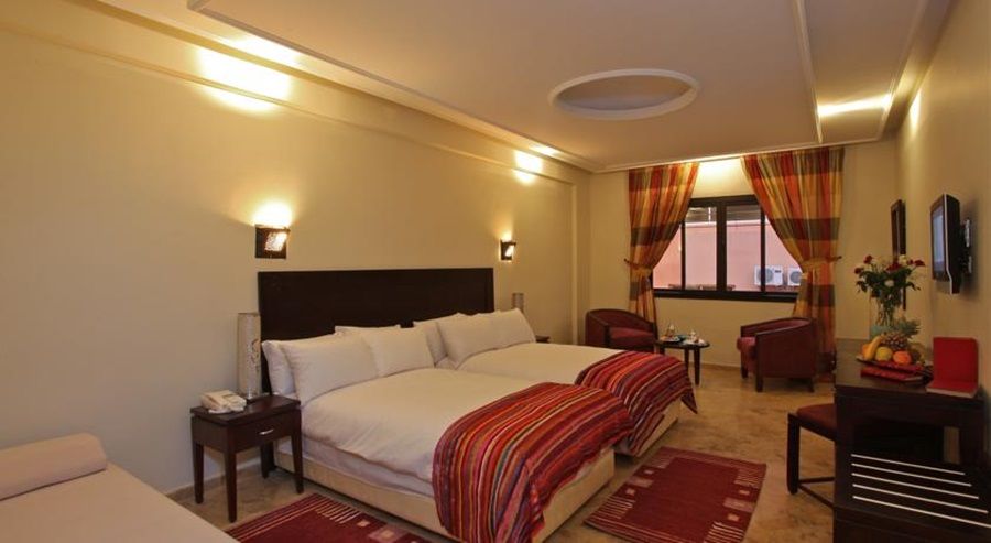 Hotel Les Trois Palmiers Marrakesch Exterior foto