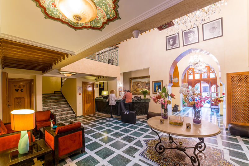 Hotel Les Trois Palmiers Marrakesch Exterior foto